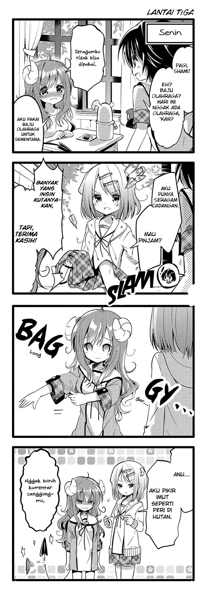 Komik Machikado Mazoku Chapter Komiku