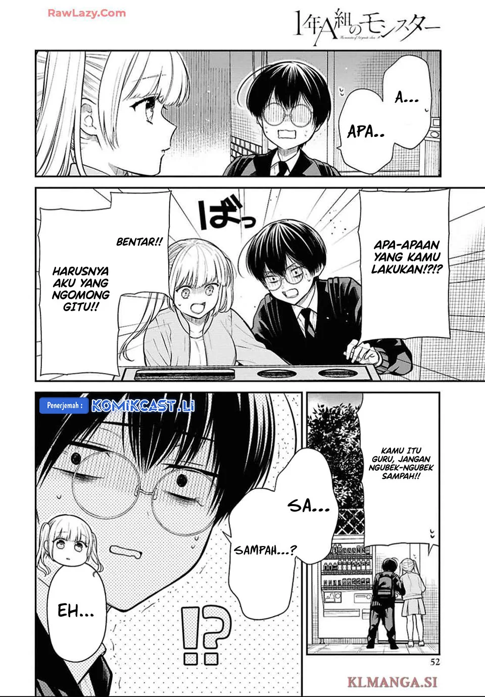 1-nen A-gumi no Monster Chapter 76 Gambar 22