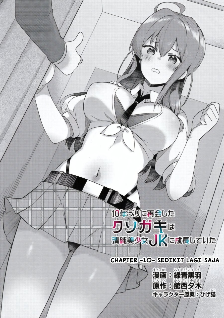 Baca  10-Nen Buri ni Saikai shita Kusogaki wa Seijun Bishoujo JK ni Seichou shiteita Chapter 10.1 Gambar 2