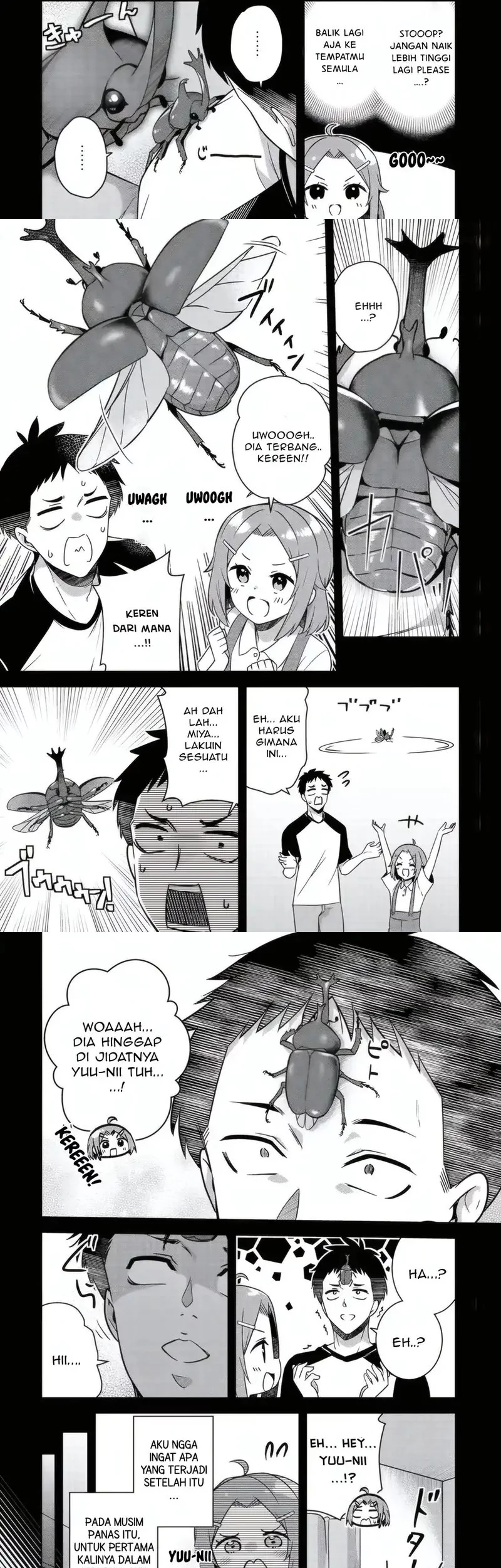 10-Nen Buri ni Saikai shita Kusogaki wa Seijun Bishoujo JK ni Seichou shiteita Chapter 11.1 Gambar 5