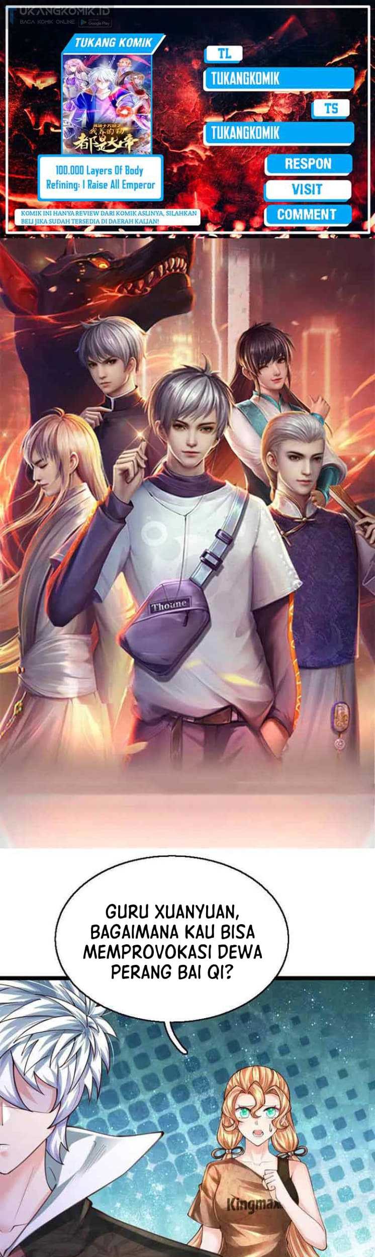 Baca Komik 100.000 Layers Of Body Refining: I Raise All Emperor Chapter 249 Gambar 1