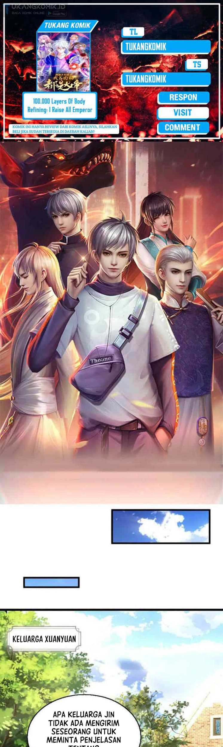 Baca Komik 100.000 Layers Of Body Refining: I Raise All Emperor Chapter 252 Gambar 1