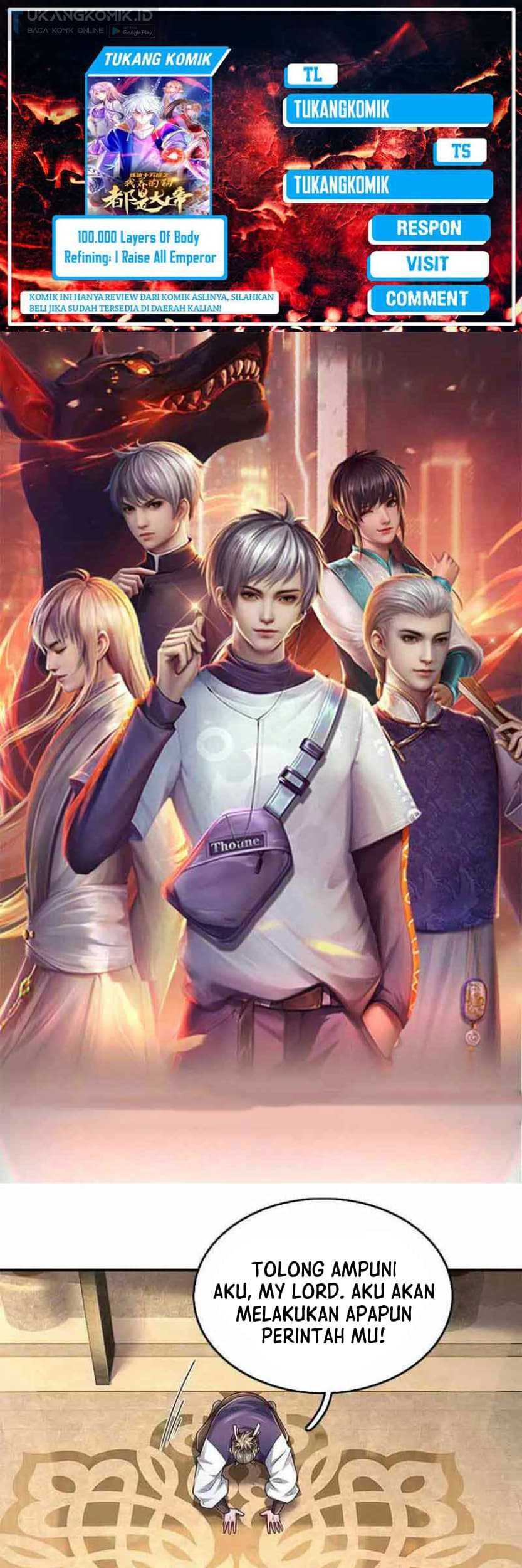 Baca Komik 100.000 Layers Of Body Refining: I Raise All Emperor Chapter 257 Gambar 1