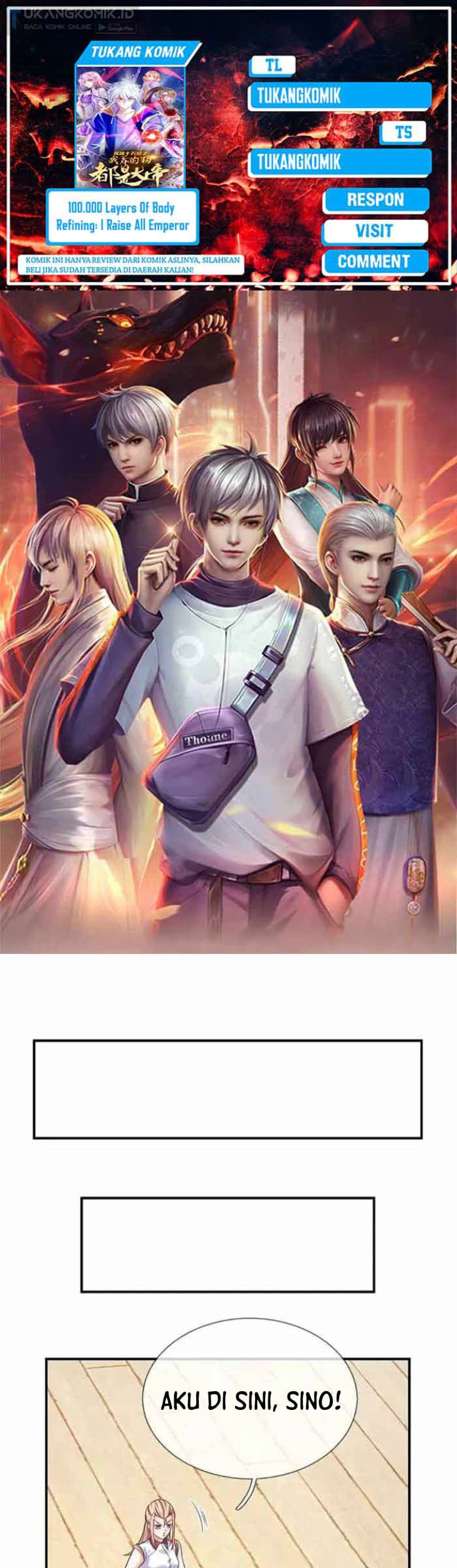 Baca Komik 100.000 Layers Of Body Refining: I Raise All Emperor Chapter 293 Gambar 1