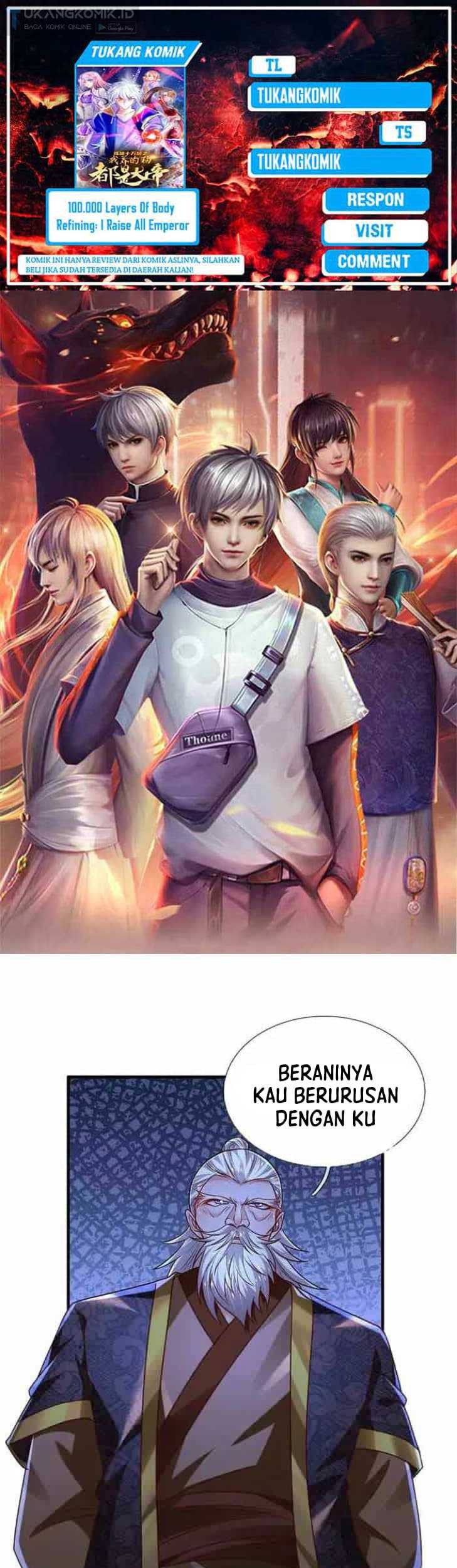 Baca Komik 100.000 Layers Of Body Refining: I Raise All Emperor Chapter 312 Gambar 1