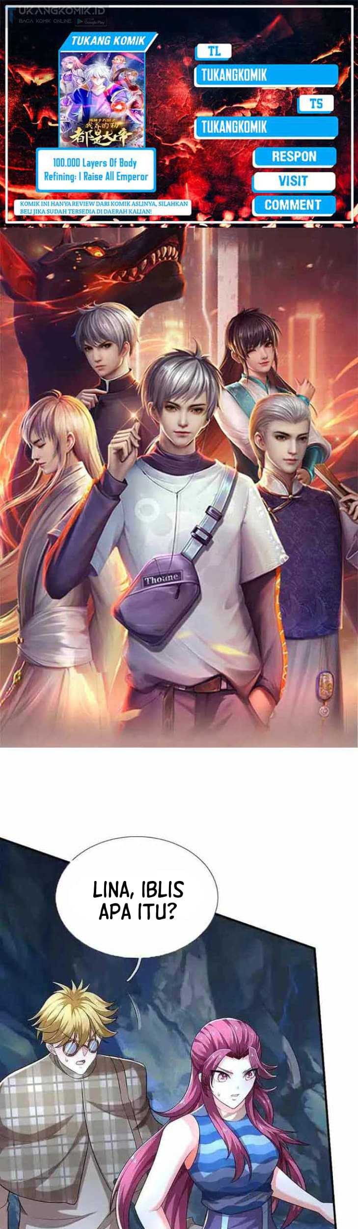 Baca Komik 100.000 Layers Of Body Refining: I Raise All Emperor Chapter 313 Gambar 1