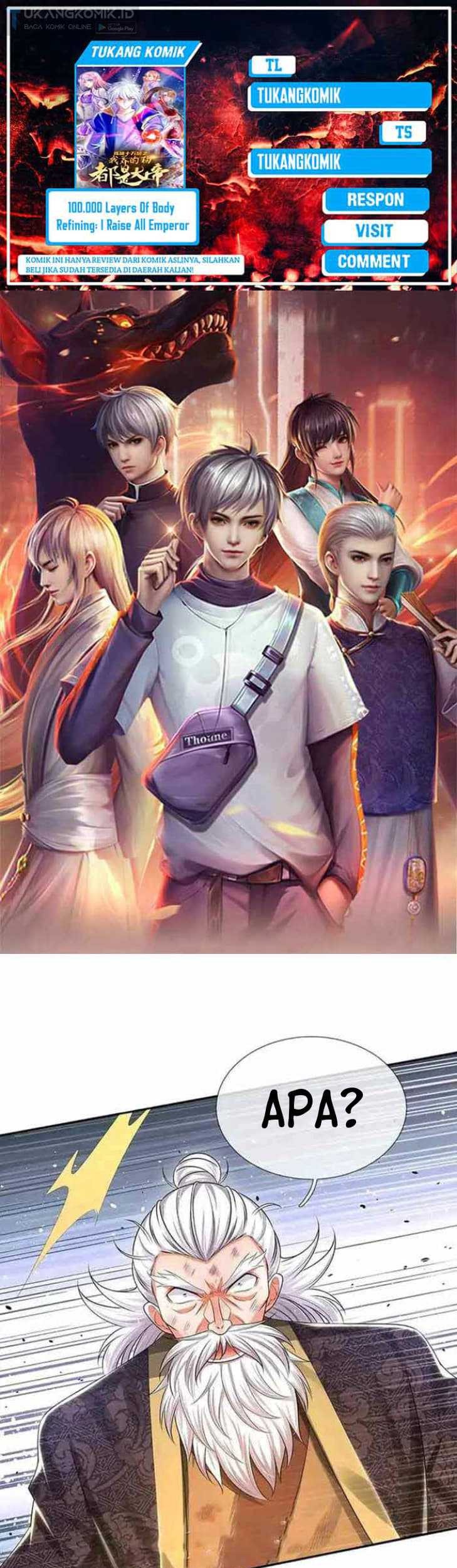 Baca Komik 100.000 Layers Of Body Refining: I Raise All Emperor Chapter 317 Gambar 1