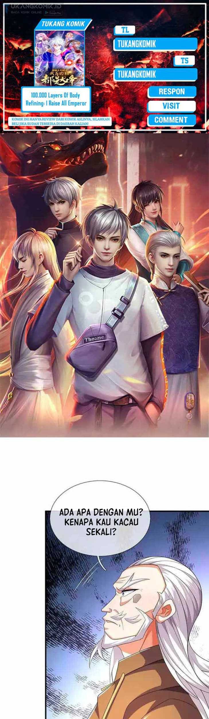 Baca Komik 100.000 Layers Of Body Refining: I Raise All Emperor Chapter 318 Gambar 1
