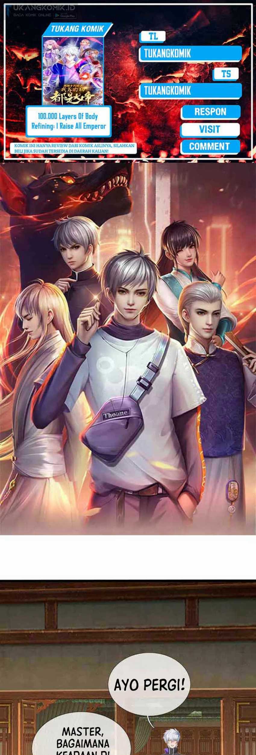 Baca Komik 100.000 Layers Of Body Refining: I Raise All Emperor Chapter 350 Gambar 1