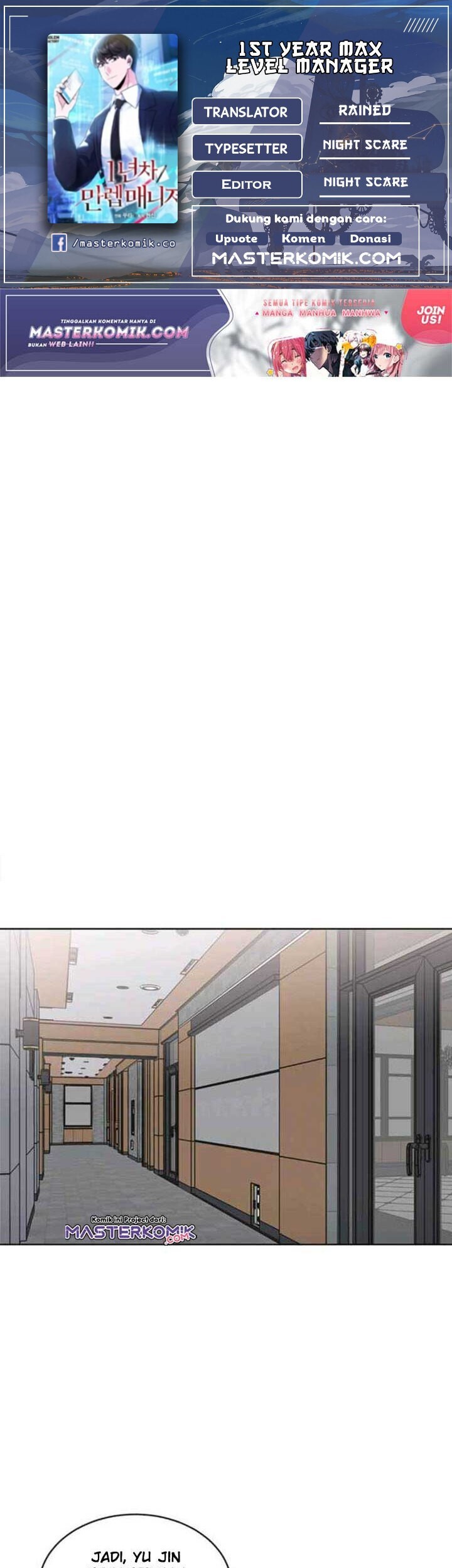 Baca Komik 1st Year Max Level Manager Chapter 8 Gambar 1