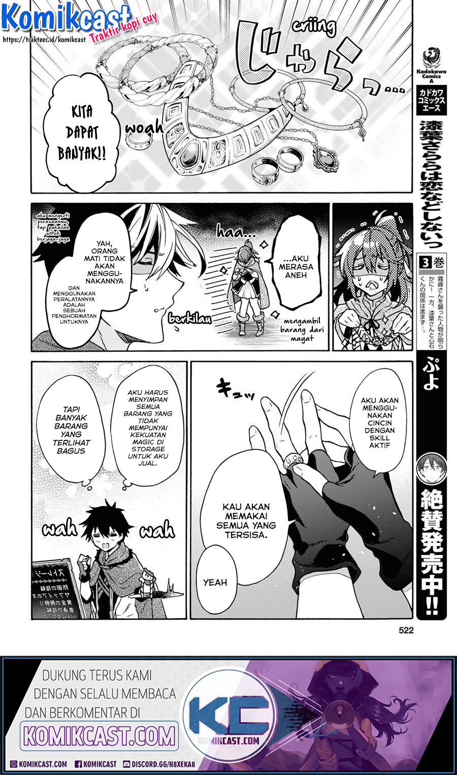 Baca Komik 29-sai Dokushin wa Isekai de Jiyuu ni Ikita……katta Chapter 13.2 Gambar 1