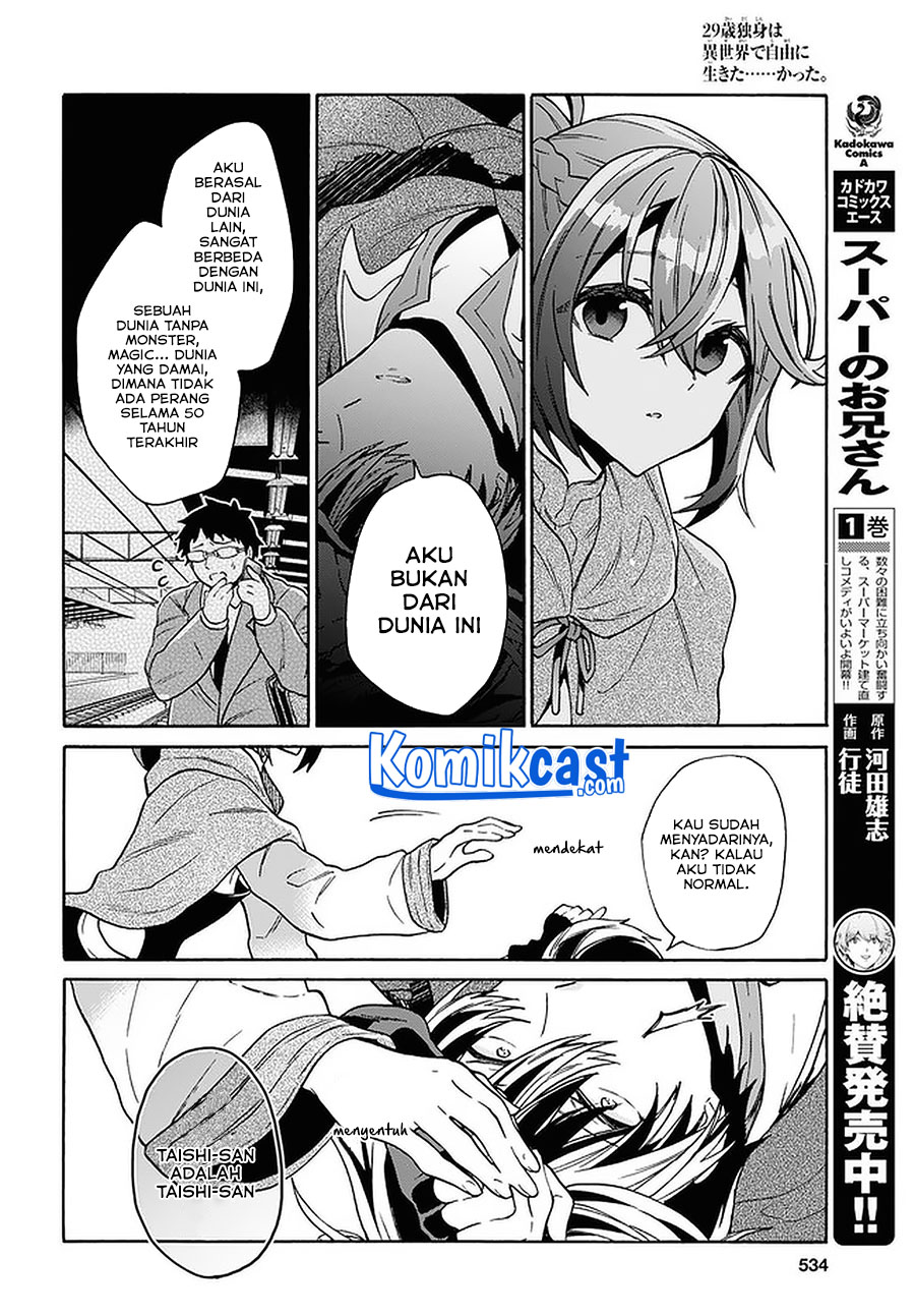 29-sai Dokushin wa Isekai de Jiyuu ni Ikita……katta Chapter 13.2 Gambar 13