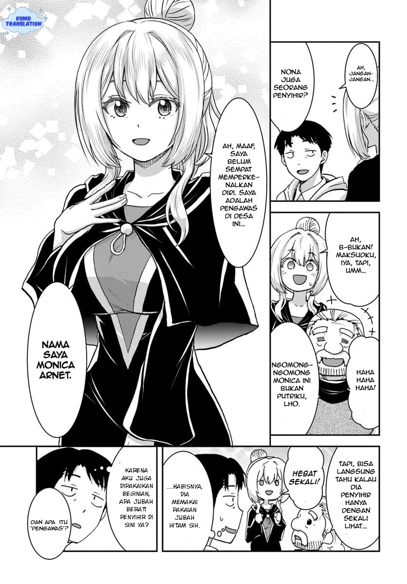 35-sai dokushin Yamada, isekai mura ni risou no sekando hausu o tsukuritai 〜 isekai to genjitsu no ii tokodori raifu 〜 Chapter 3.1 Gambar 4