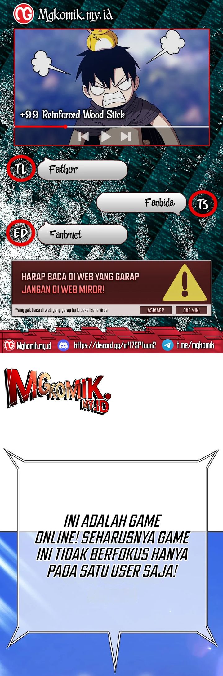 Baca Komik +99 Wooden Stick Chapter 99 Gambar 1