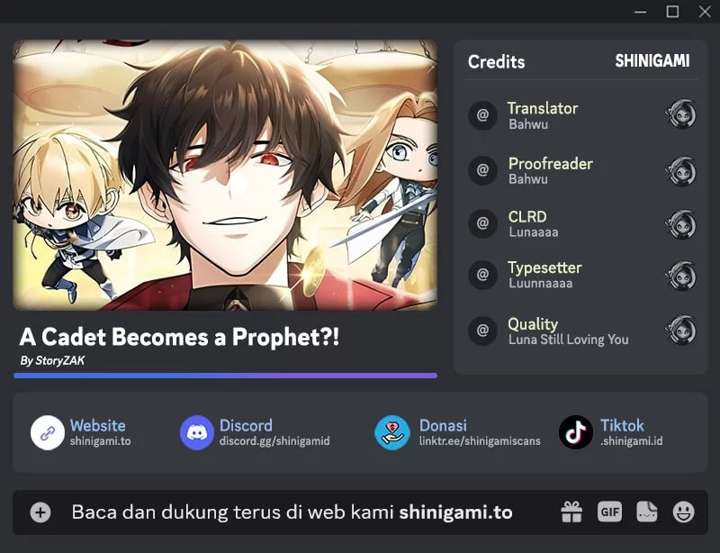 Baca Komik A Cadet Becomes A Prophet?! Chapter 27 Gambar 1