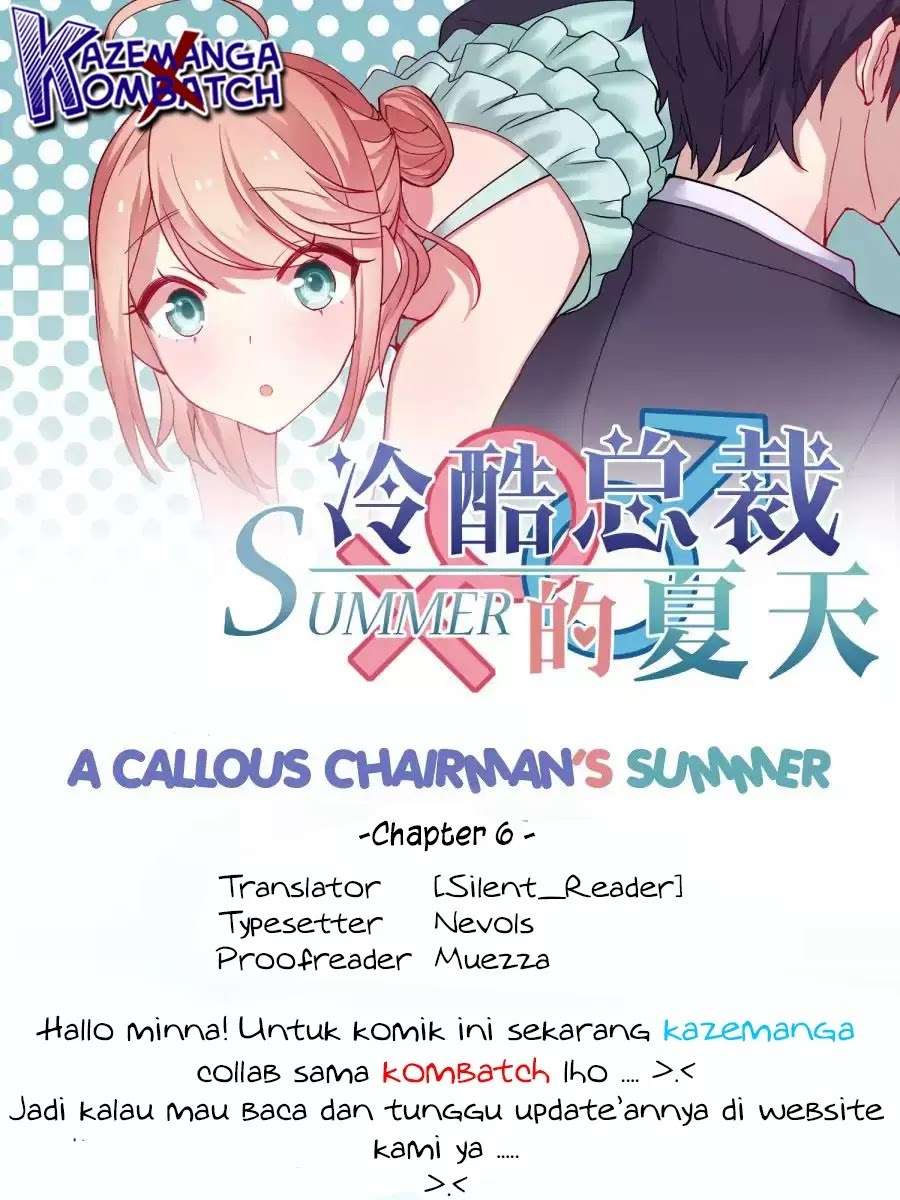 Baca Komik A Callous Chairman’s Summer Chapter 6 Gambar 1