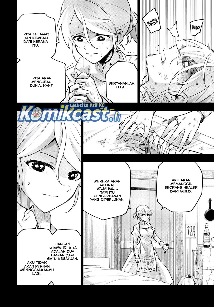 A Court Magician, Who Was Focused On Supportive Magic Because His Allies Were Too Weak, Aims To Become The Strongest After Being Banished Chapter 145 Gambar 4