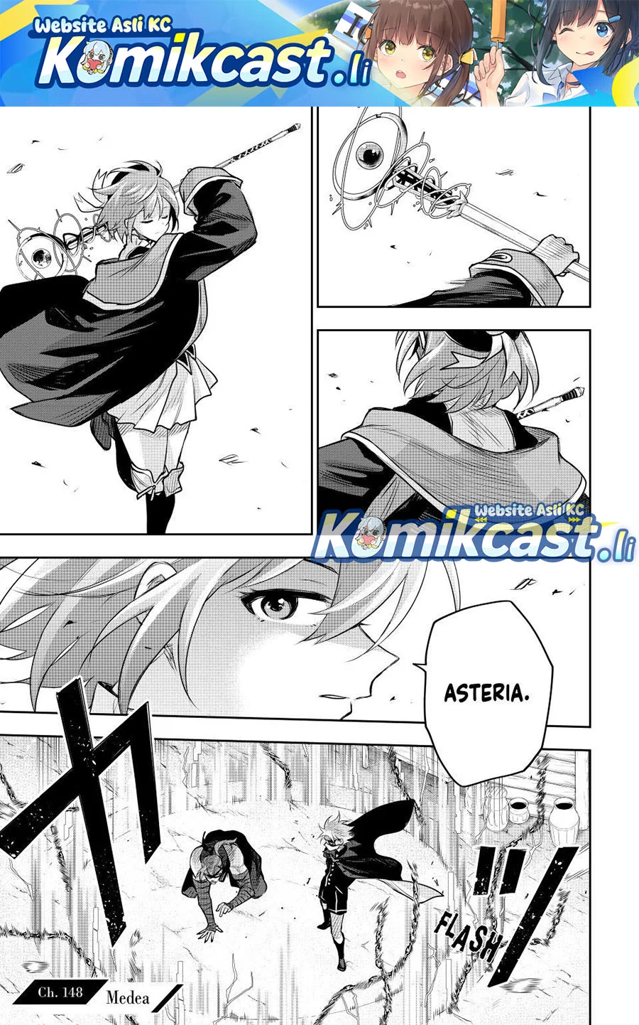 Baca Komik A Court Magician, Who Was Focused On Supportive Magic Because His Allies Were Too Weak, Aims To Become The Strongest After Being Banished Chapter 147 Gambar 1