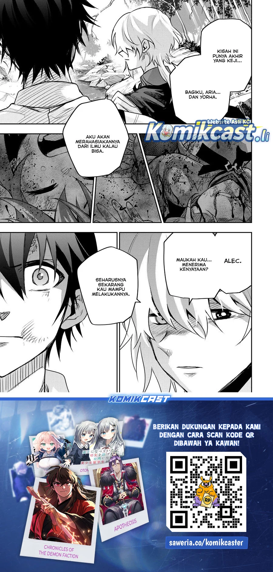 A Court Magician, Who Was Focused On Supportive Magic Because His Allies Were Too Weak, Aims To Become The Strongest After Being Banished Chapter 152 Gambar 17