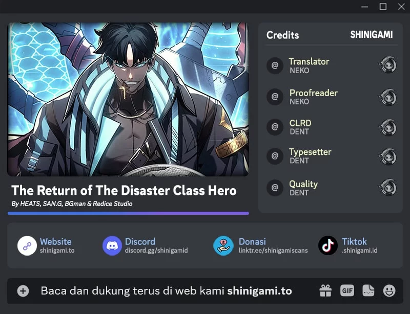 Baca Komik A Disaster-Class Hero Has Returned Chapter 145 Gambar 1
