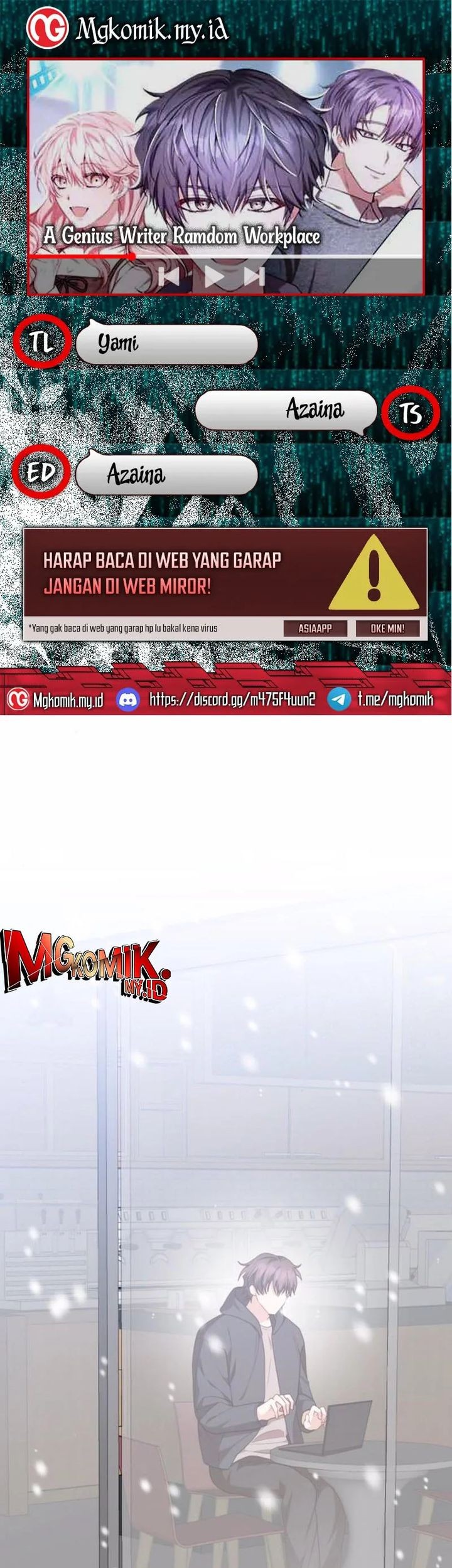 Baca Komik A Genius Writer’s Random Workplace (Genius Artist’s Random Studio) Chapter 100 Gambar 1