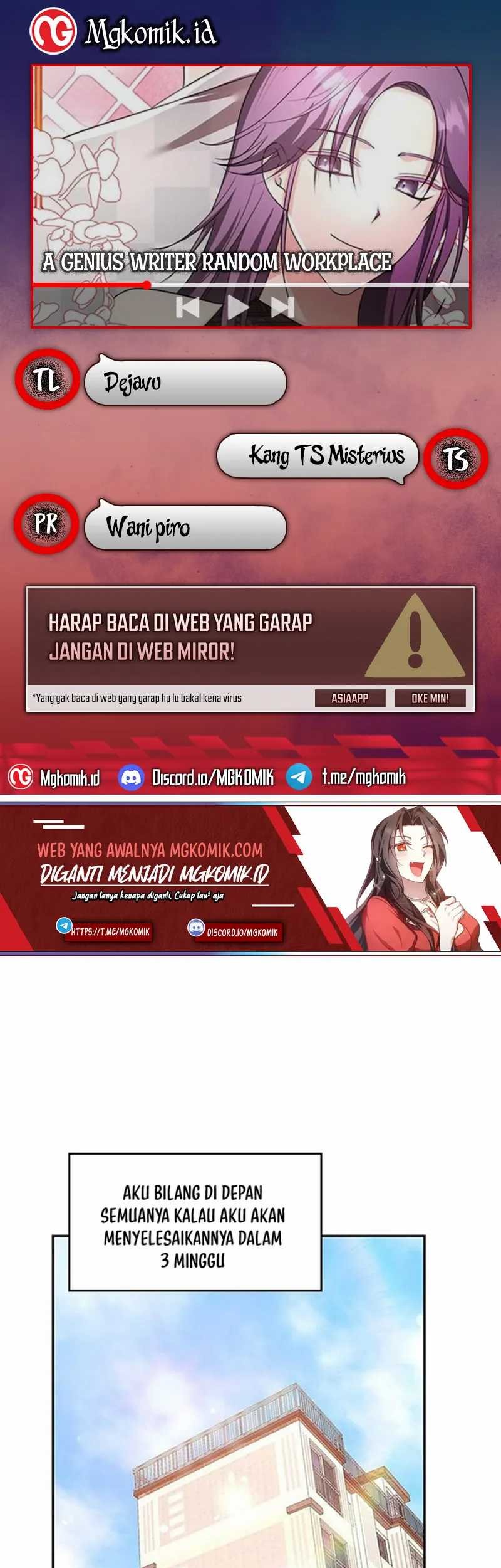 Baca Komik A Genius Writer’s Random Workplace (Genius Artist’s Random Studio) Chapter 15 Gambar 1