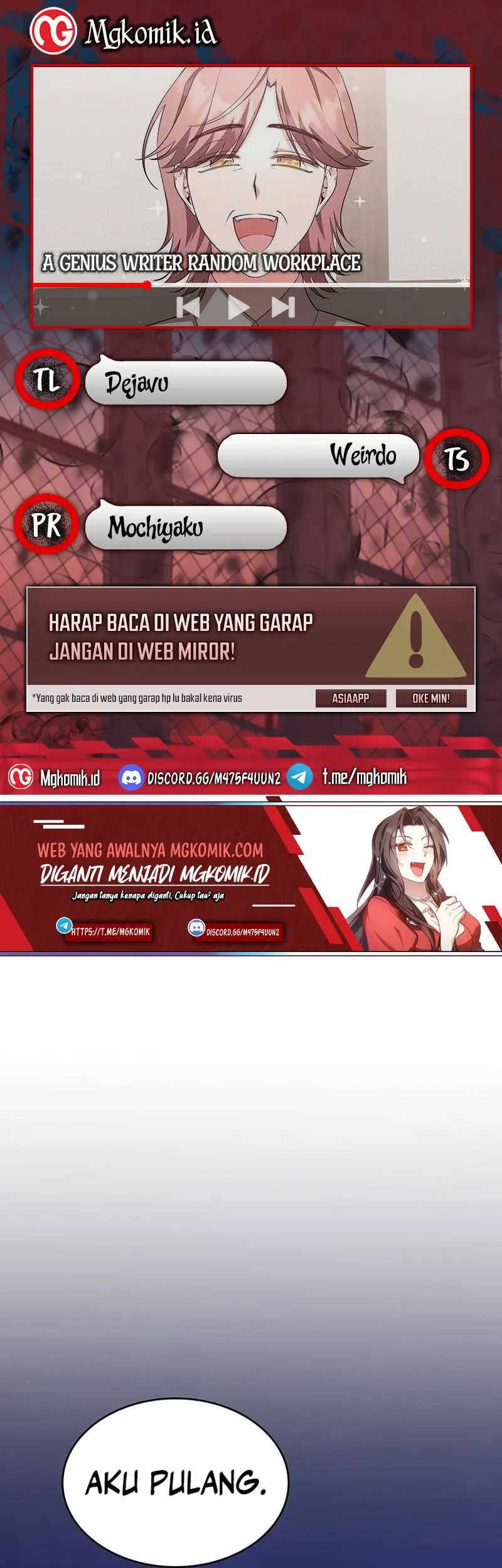 Baca Komik A Genius Writer’s Random Workplace (Genius Artist’s Random Studio) Chapter 17 Gambar 1