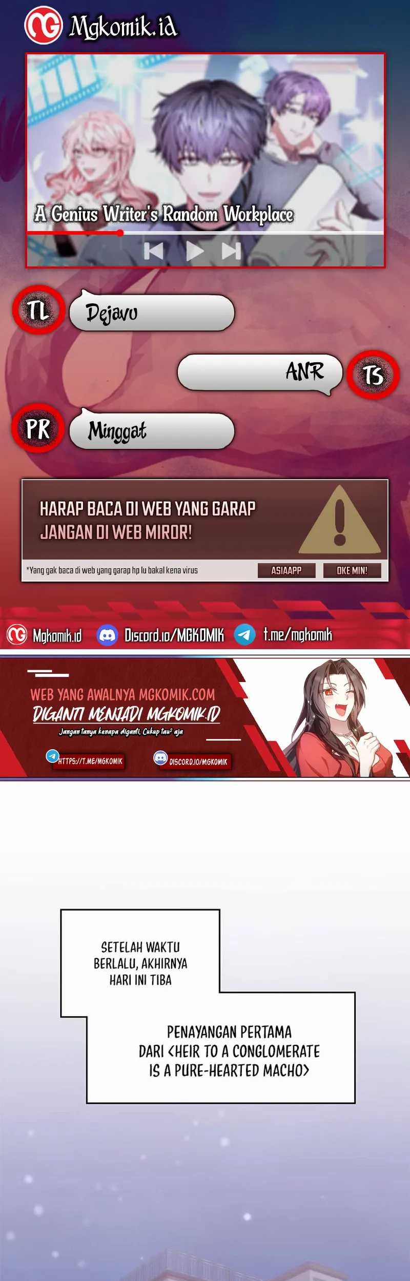 Baca Komik A Genius Writer’s Random Workplace (Genius Artist’s Random Studio) Chapter 21 Gambar 1