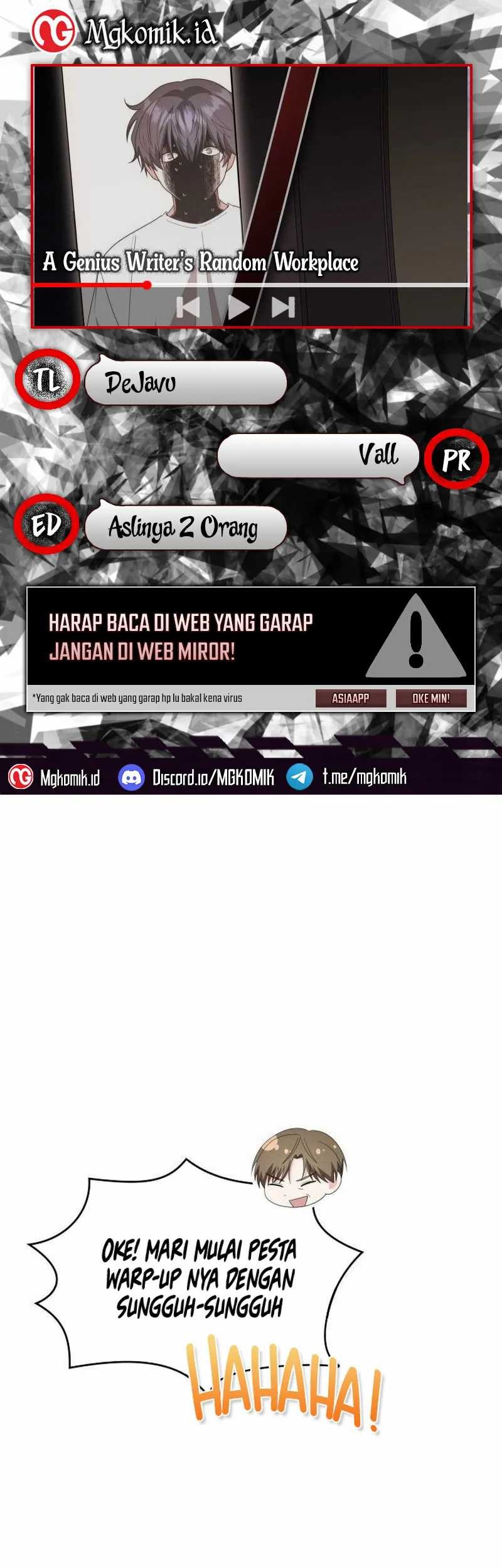 Baca Komik A Genius Writer’s Random Workplace (Genius Artist’s Random Studio) Chapter 34 Gambar 1
