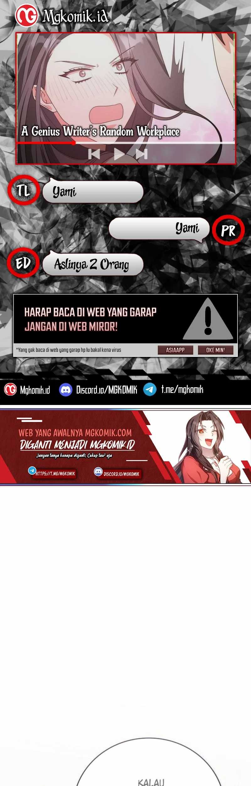 Baca Komik A Genius Writer’s Random Workplace (Genius Artist’s Random Studio) Chapter 40 Gambar 1