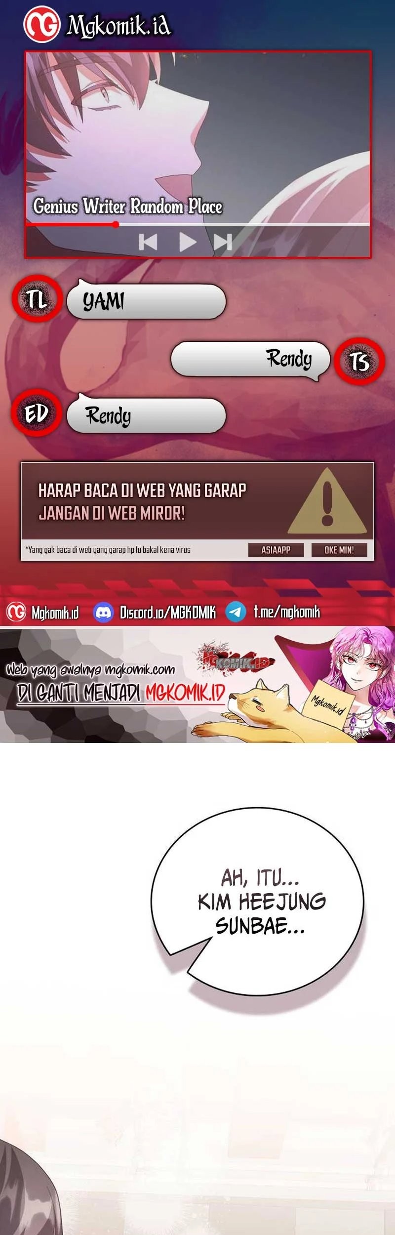 Baca Komik A Genius Writer’s Random Workplace (Genius Artist’s Random Studio) Chapter 53 Gambar 1