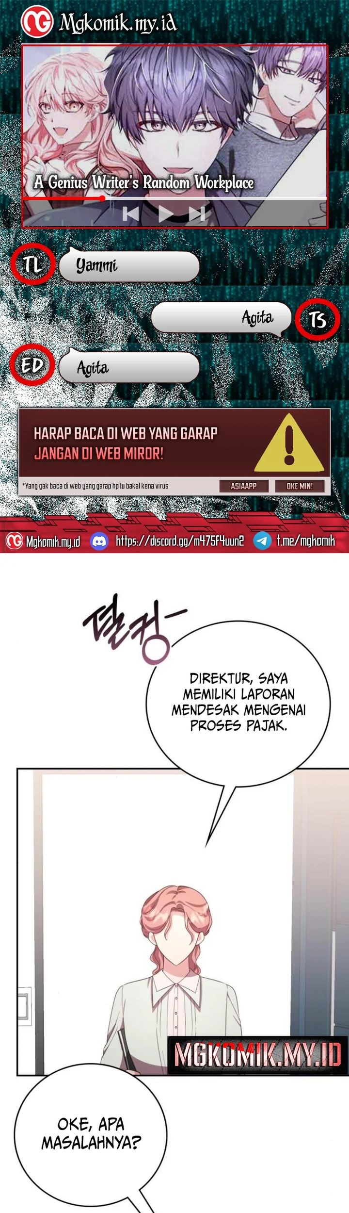 Baca Komik A Genius Writer’s Random Workplace (Genius Artist’s Random Studio) Chapter 73 Gambar 1