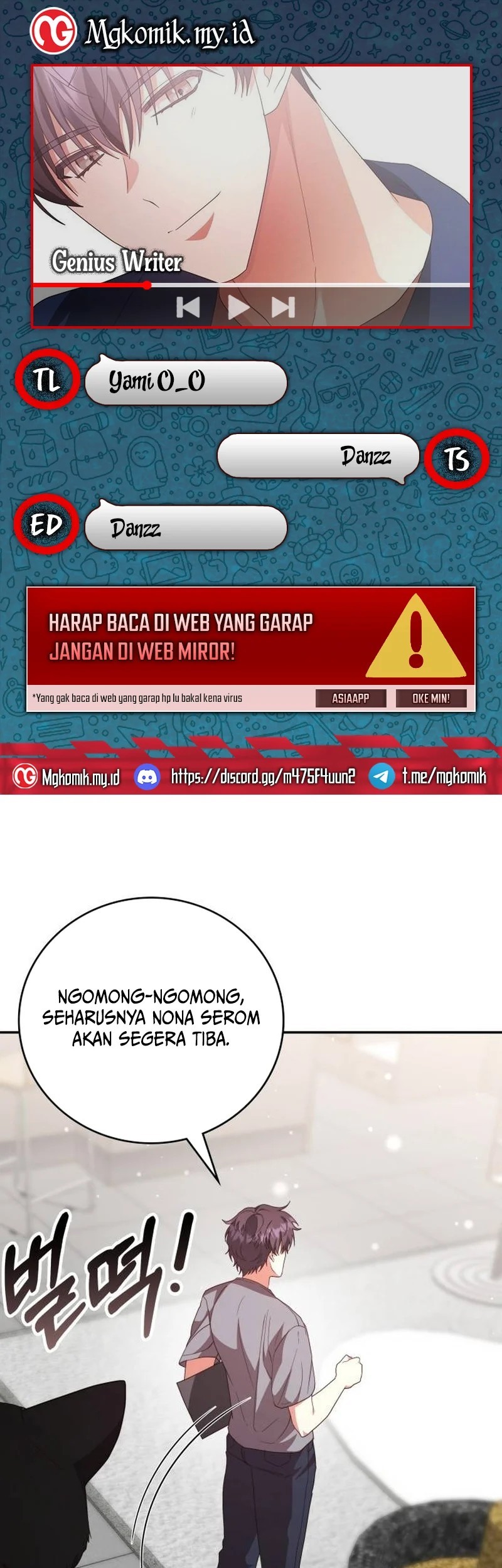 Baca Komik A Genius Writer’s Random Workplace (Genius Artist’s Random Studio) Chapter 91 Gambar 1