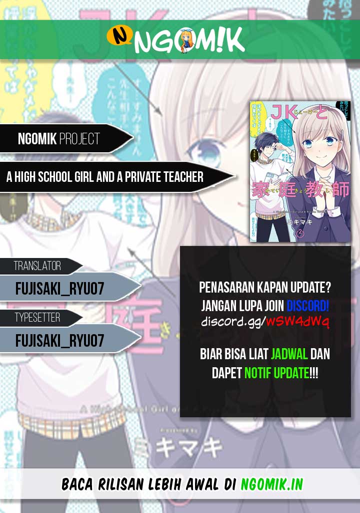 Baca Komik A High School Girl and a Private Teacher Chapter 9.1 Gambar 1