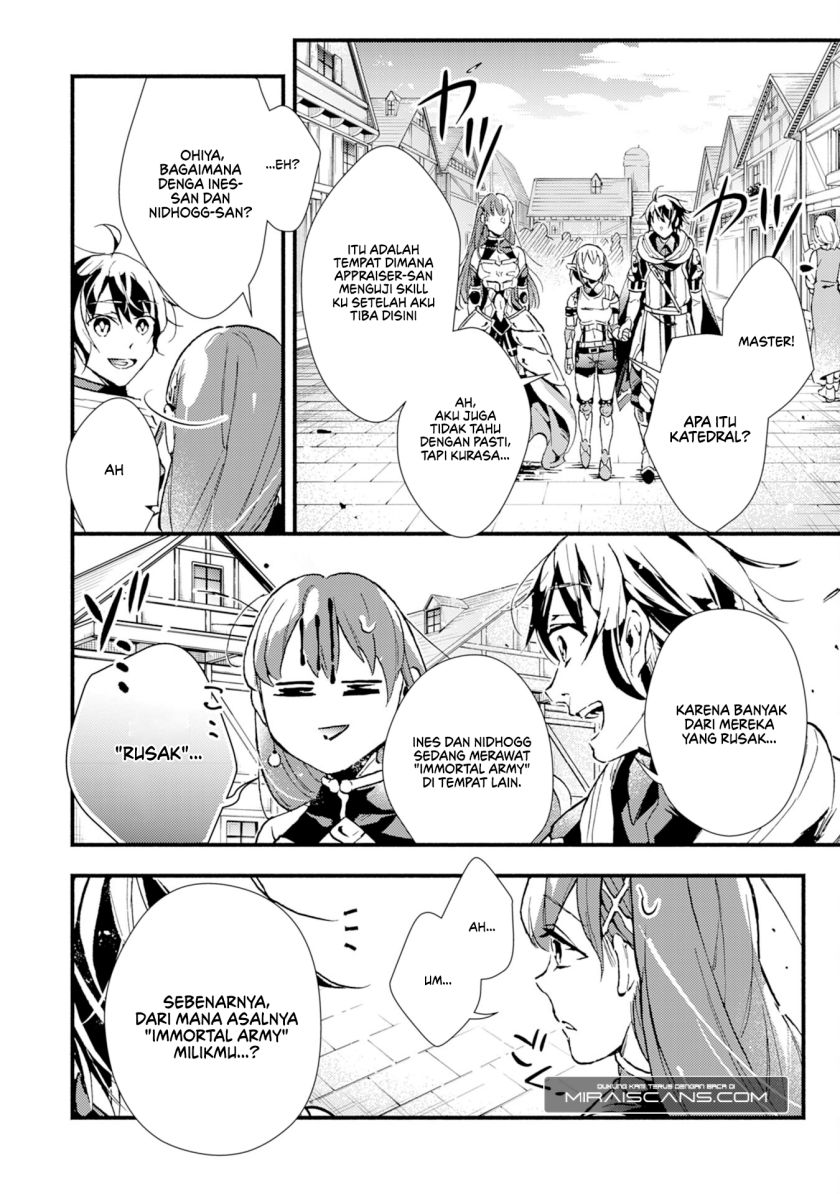 A Lone Necromancer Who Leads an Army of Immortals, Changed His Job to Become an SSS Rank Adventurer Chapter 8 Gambar 22