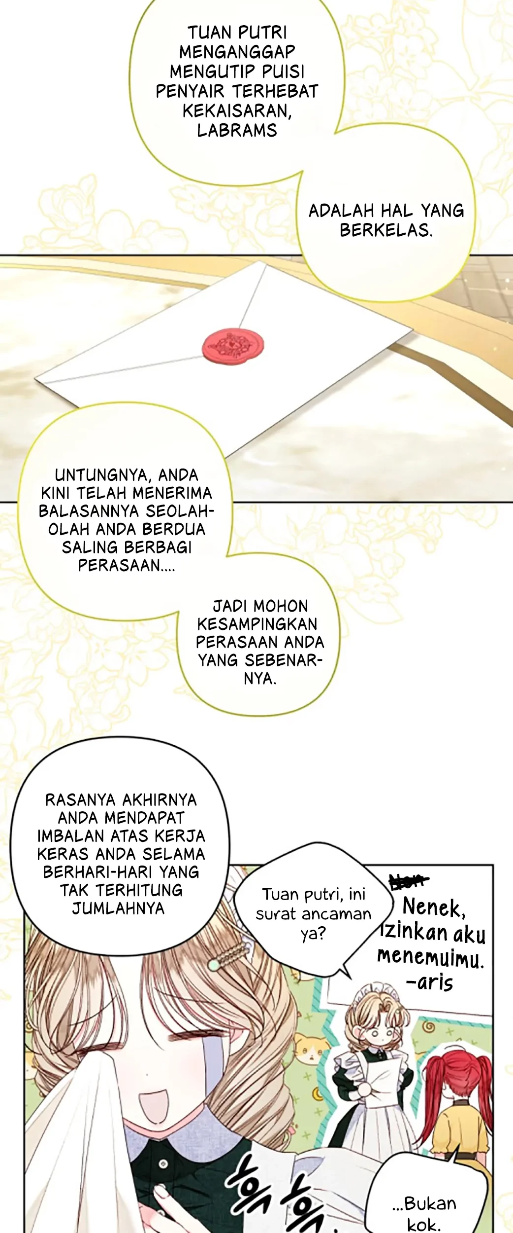 A Maid Was More of a Calling Than a Princess Chapter 20 Gambar 19