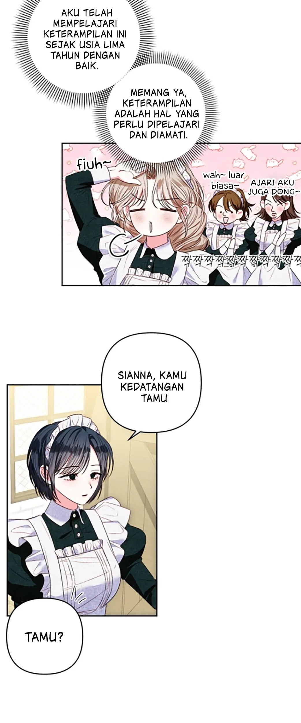 A Maid Was More of a Calling Than a Princess Chapter 8 Gambar 40