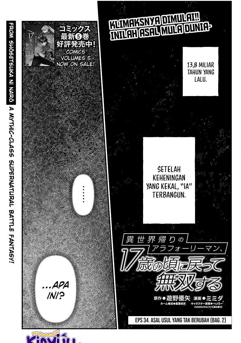 A Middle-Aged Man Who Returns From Another World Goes Back to When He Was 17 and Becomes Unbeatable Chapter 34 Gambar 3