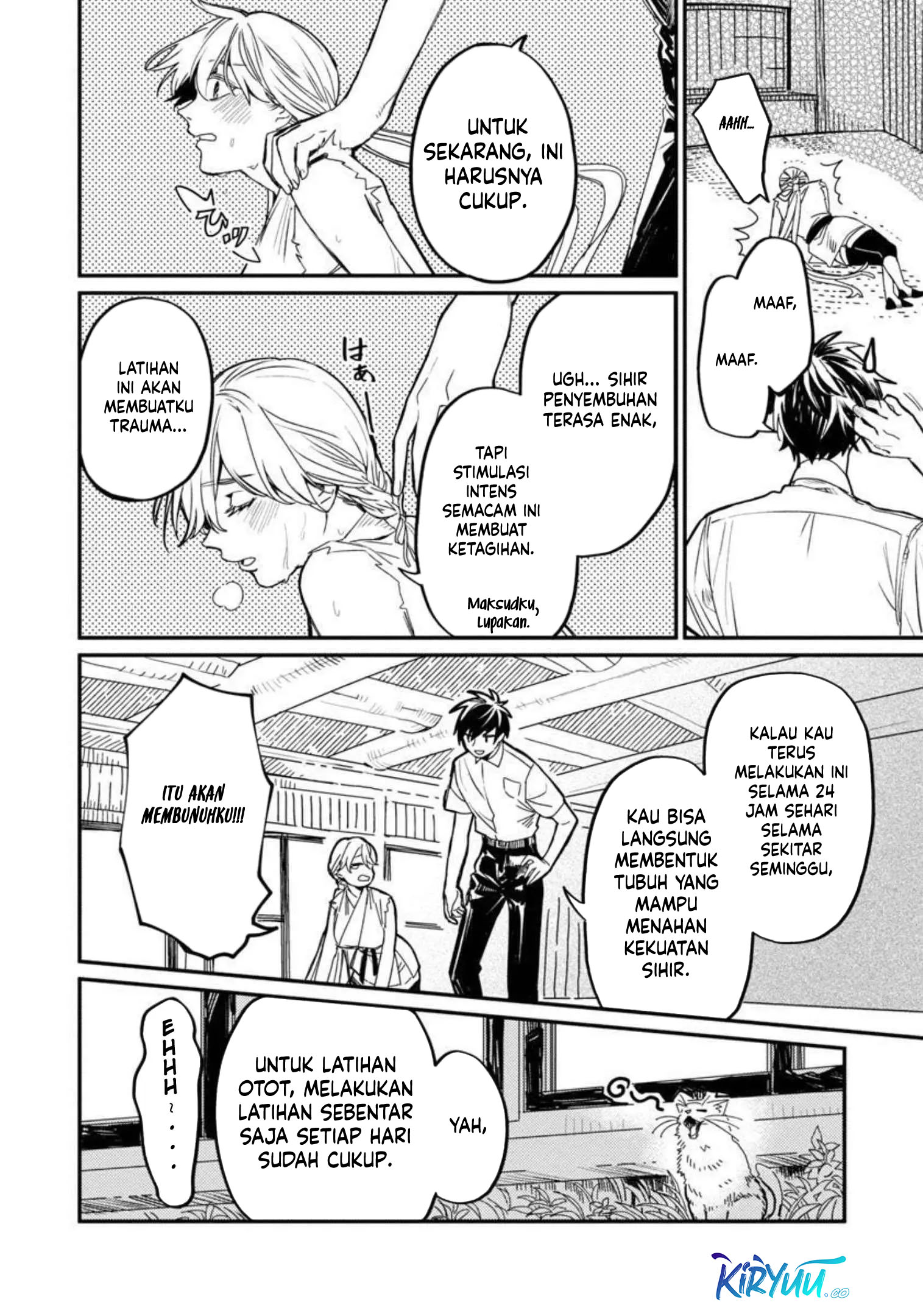 A Middle-Aged Man Who Returns From Another World Goes Back to When He Was 17 and Becomes Unbeatable Chapter 4 Gambar 18