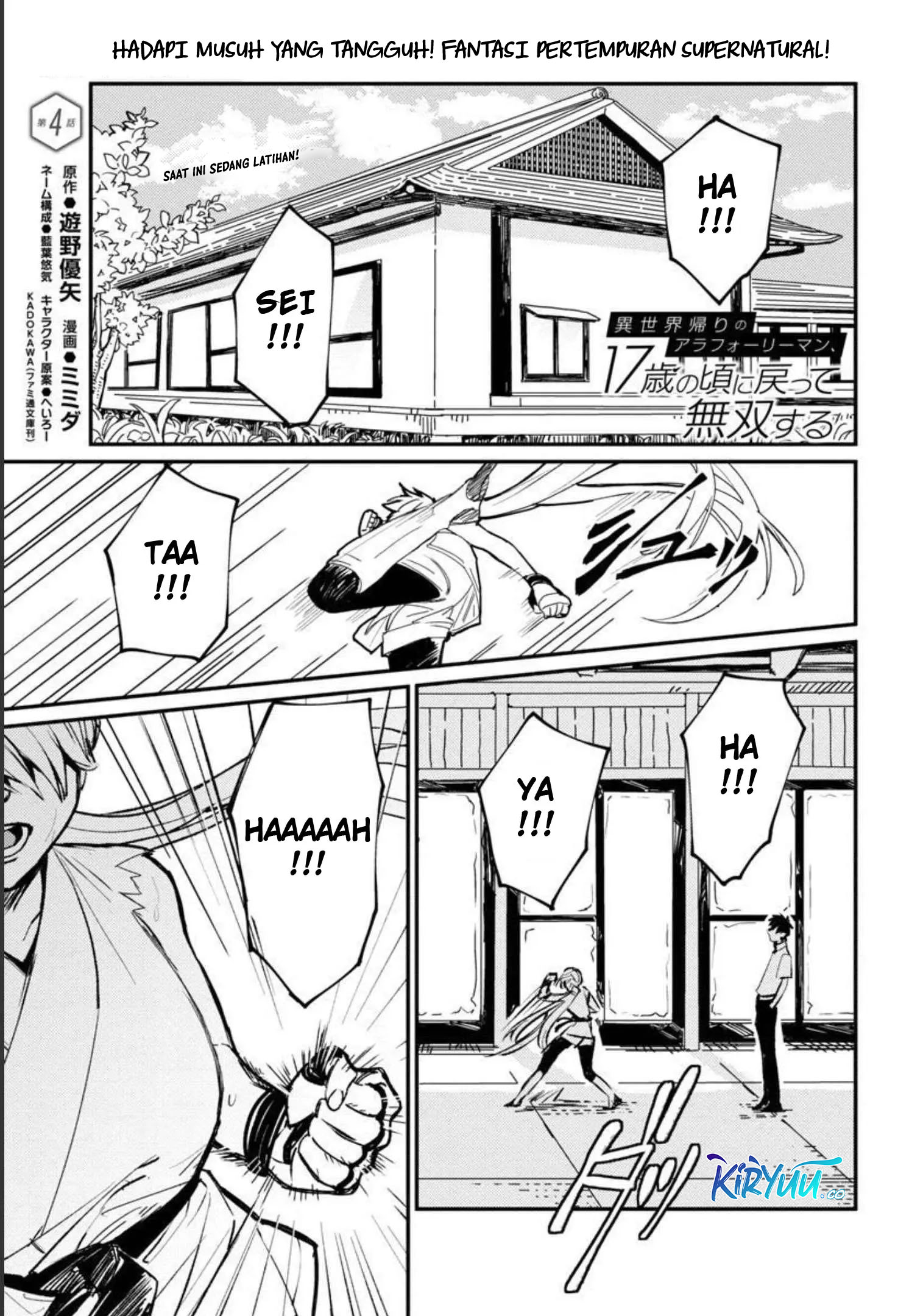 A Middle-Aged Man Who Returns From Another World Goes Back to When He Was 17 and Becomes Unbeatable Chapter 4 Gambar 5