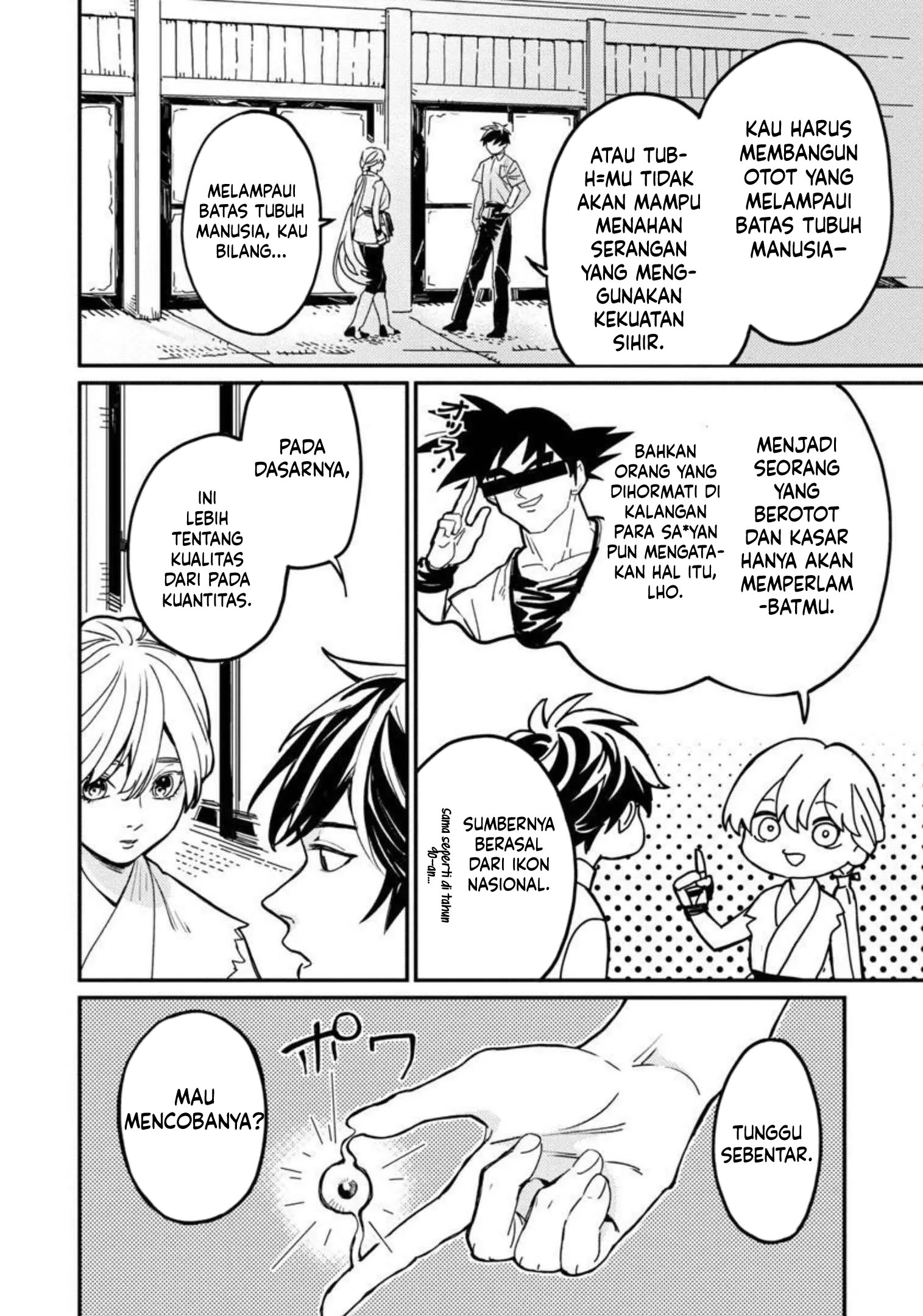 A Middle-Aged Man Who Returns From Another World Goes Back to When He Was 17 and Becomes Unbeatable Chapter 4 Gambar 8