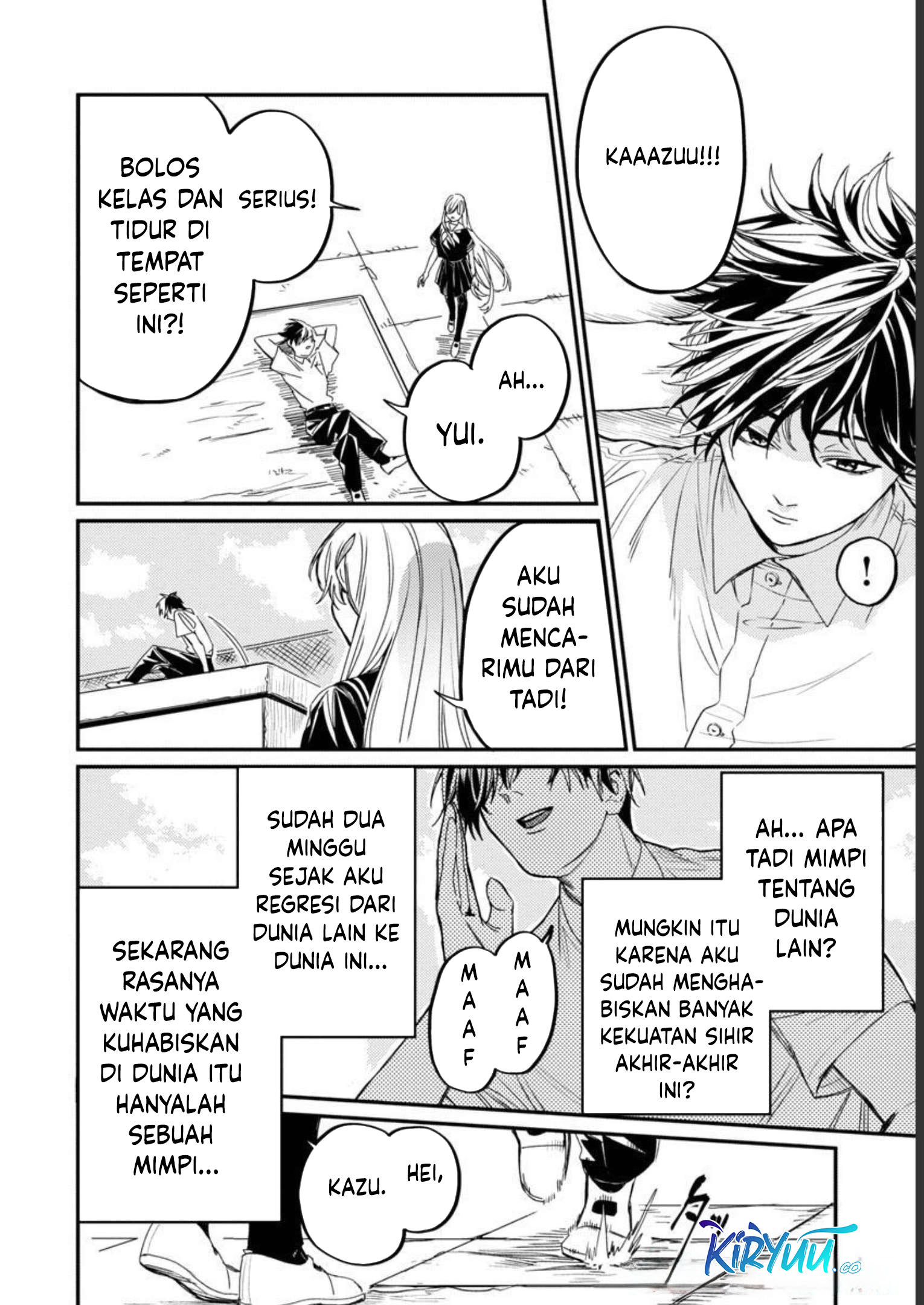 A Middle-Aged Man Who Returns From Another World Goes Back to When He Was 17 and Becomes Unbeatable Chapter 6 Gambar 3