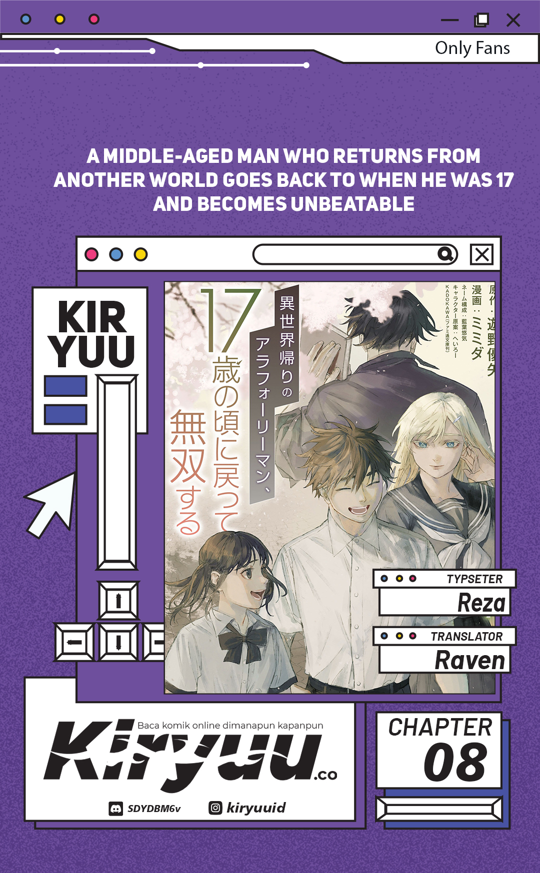 Baca Komik A Middle-Aged Man Who Returns From Another World Goes Back to When He Was 17 and Becomes Unbeatable Chapter 8 Gambar 1