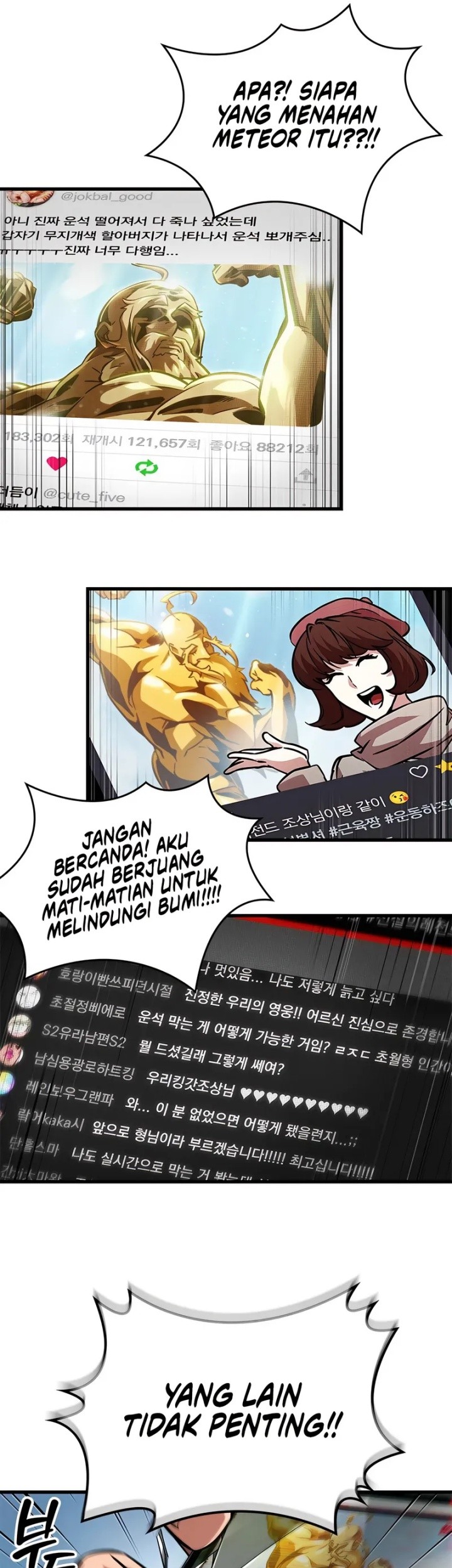 A Million-Sub Gym Influencer Becomes A Webtoon Loser? Chapter 16 Gambar 83