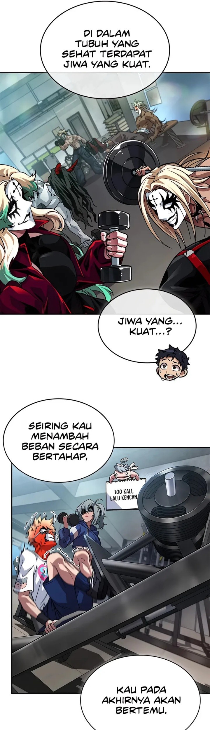A Million-Sub Gym Influencer Becomes A Webtoon Loser? Chapter 16 Gambar 100