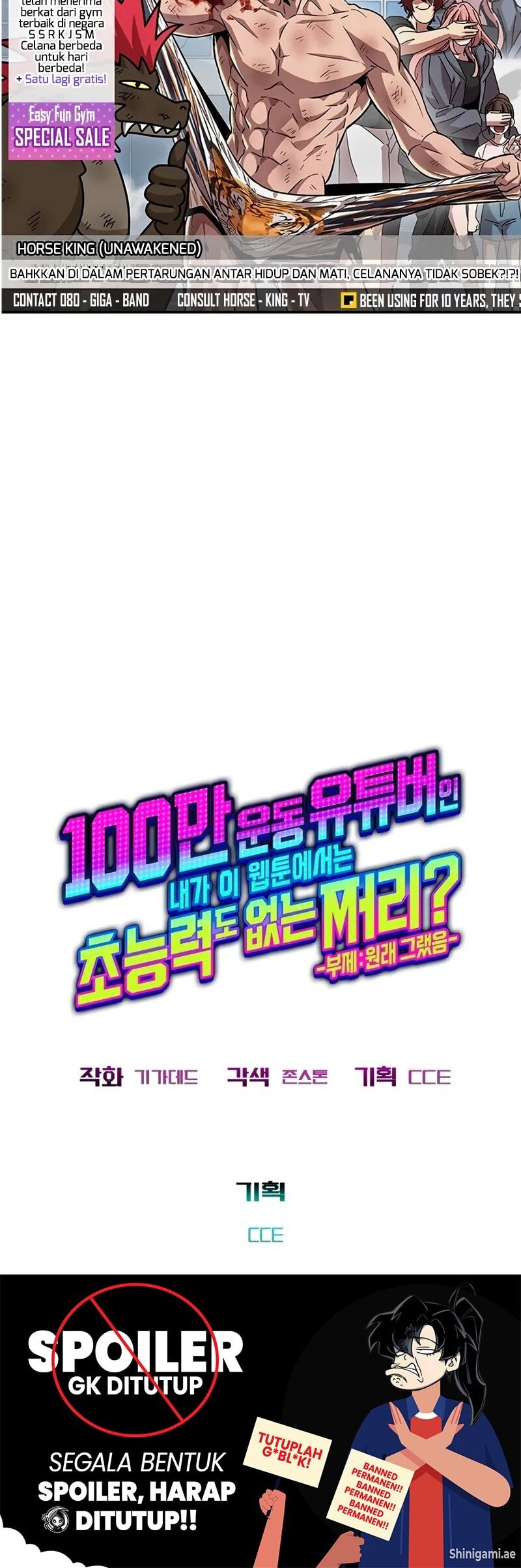 A Million-Sub Gym Influencer Becomes A Webtoon Loser? Chapter 2 Gambar 71