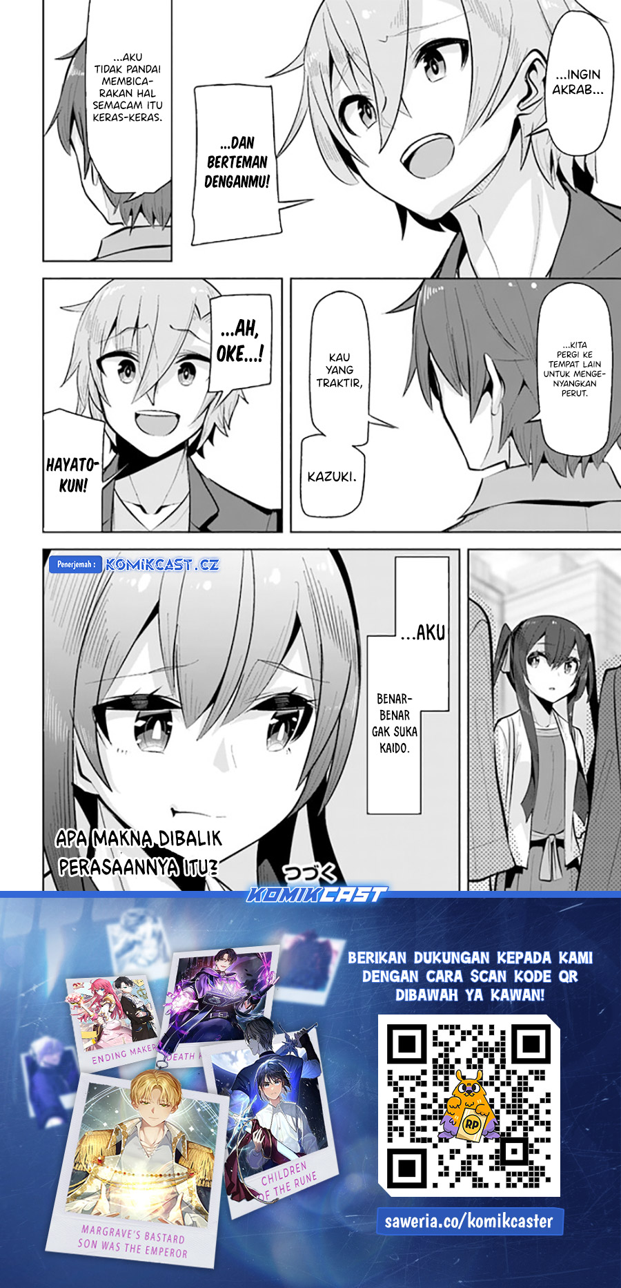 A Neat and Pretty Girl at My New School Is a Childhood Friend Who I Used To Play With Thinking She Was a Boy Chapter 20 Gambar 33