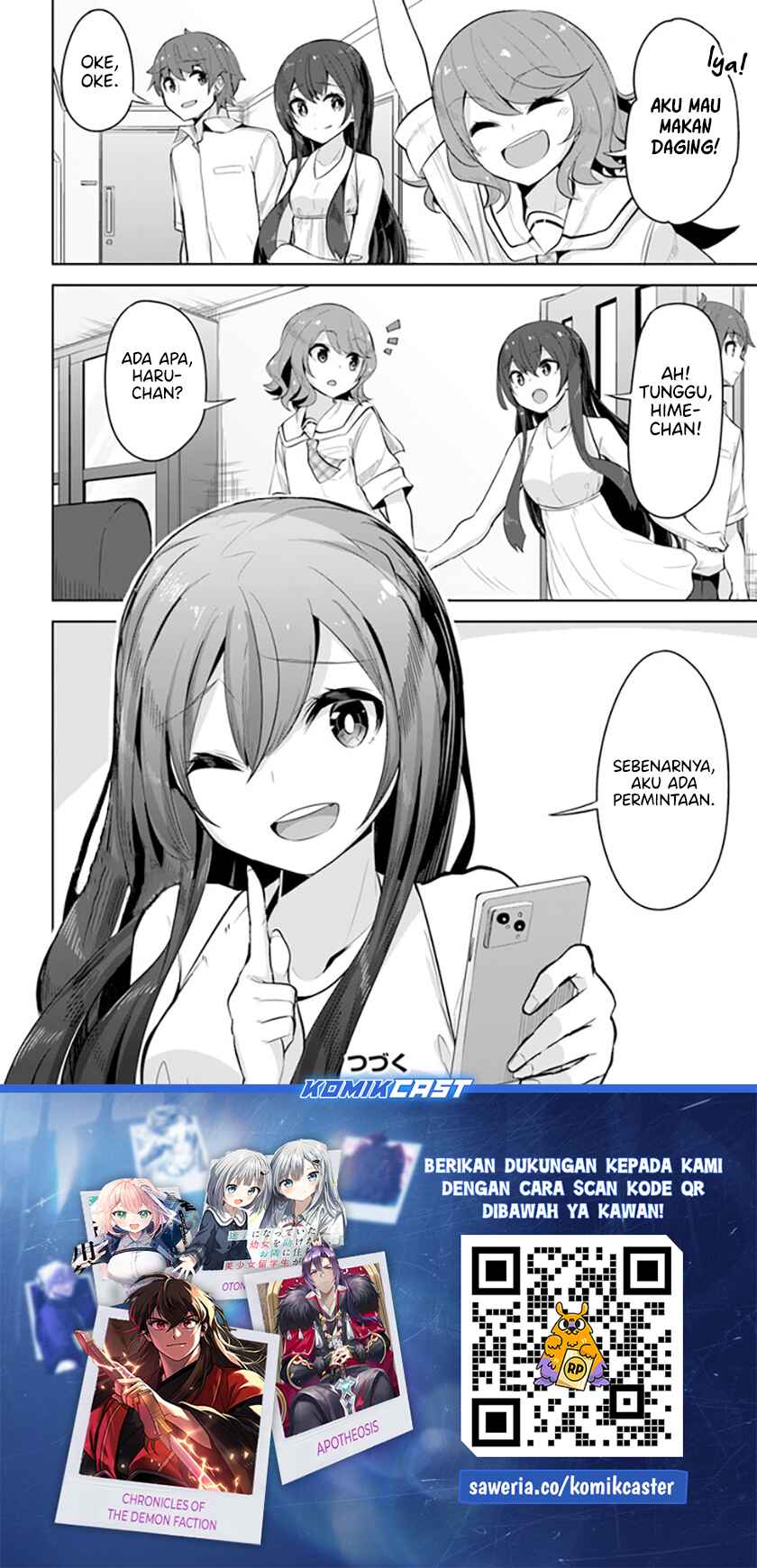 A Neat and Pretty Girl at My New School Is a Childhood Friend Who I Used To Play With Thinking She Was a Boy Chapter 22 Gambar 32