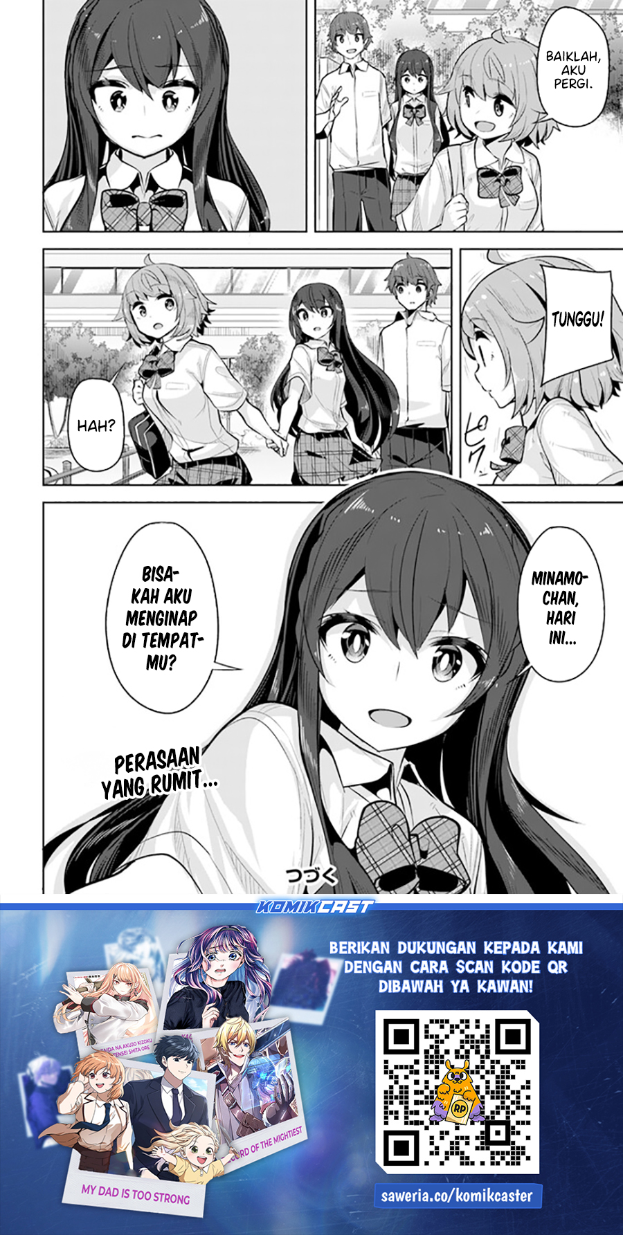 A Neat and Pretty Girl at My New School Is a Childhood Friend Who I Used To Play With Thinking She Was a Boy Chapter 24 Gambar 32