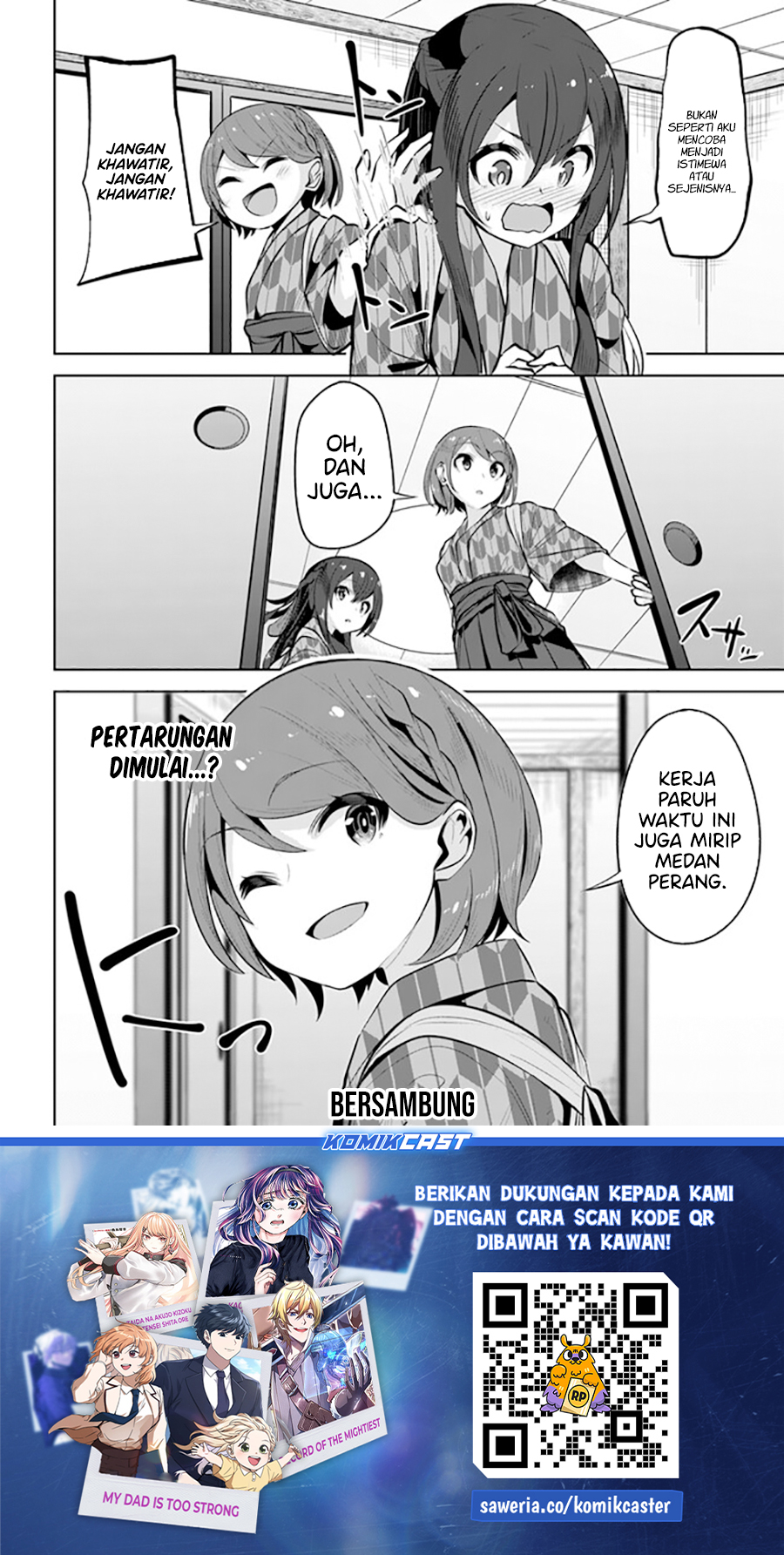 A Neat and Pretty Girl at My New School Is a Childhood Friend Who I Used To Play With Thinking She Was a Boy Chapter 25 Gambar 32